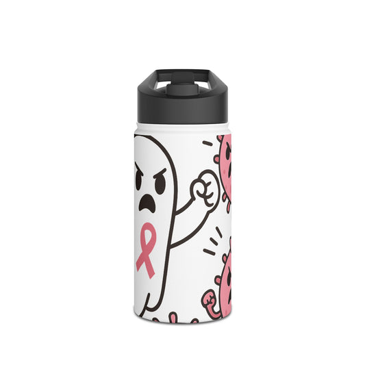 Ghostly Bacteria Stainless Steel Water Bottle - Fun Gift for Healthcare Workers, Fitness Enthusiasts, or Kids, Perfect for Daily [...]